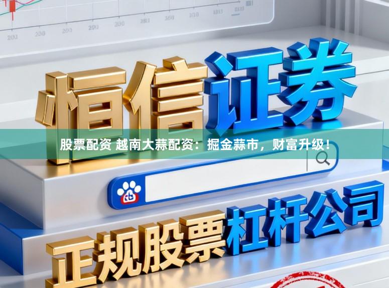 股票配资 越南大蒜配资：掘金蒜市，财富升级！